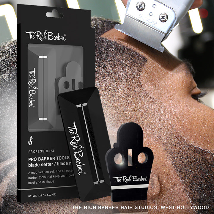 A Barber's Must Haves: The 10 Sec. Blade Setter & 1 Min. Blade Modifier