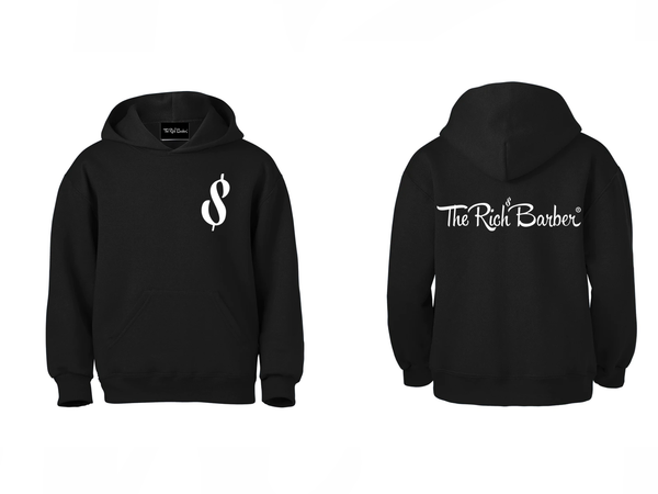 The Rich Barber Hoodie - Left Chest Dollar Sign