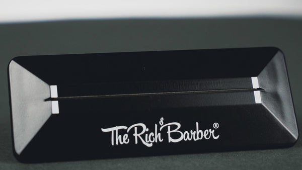 The Rich Barber 1 Minute Blade Modifier & 10 Second Blade Setter, Gold -  Zero Gap Tool & Trimmer Sharpener for Sharper Lines, Cleaner Fades 